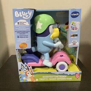 V Tech Scooter Time Bluey NIB